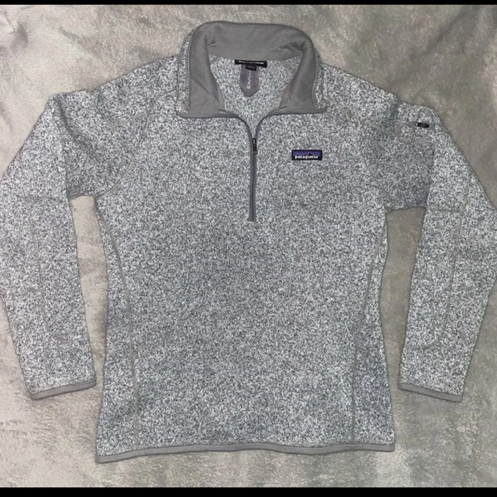 Patagonia Fleece Better Sweater in birch white